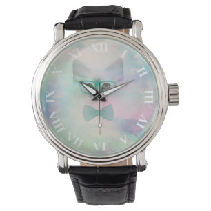 Reloj De Pulsera Cuidados y adorables acuarelas gafas de gafas de g