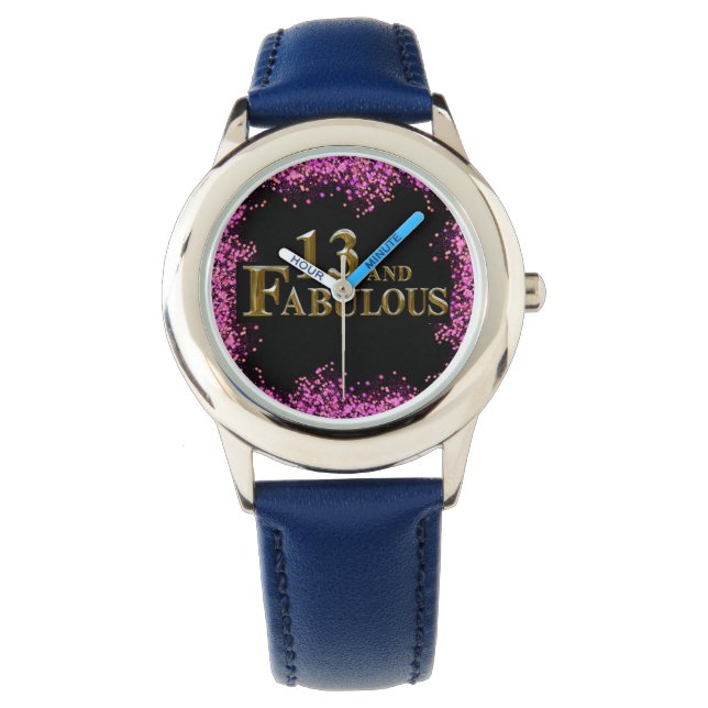 Reloj De Pulsera Cumpleaños 13  (Anverso)