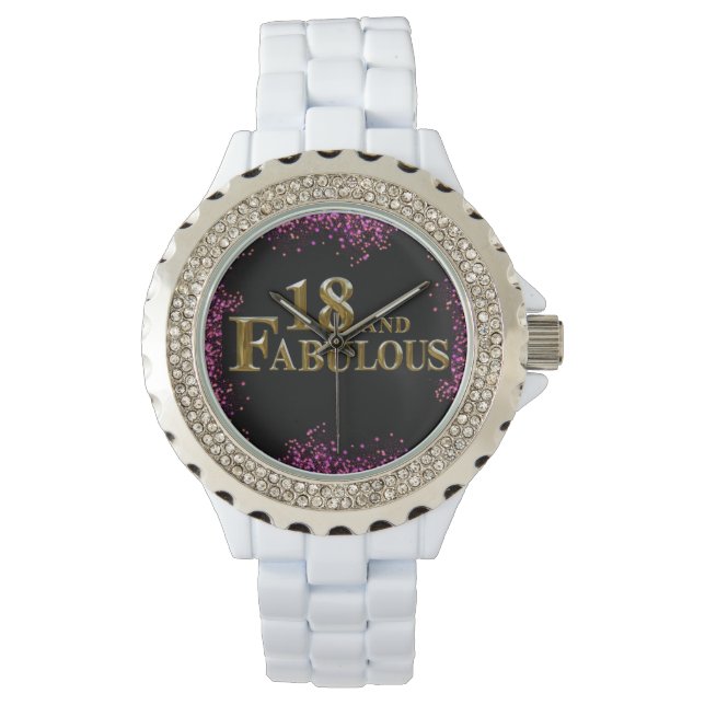 Reloj De Pulsera Cumpleaños 18 (Anverso)