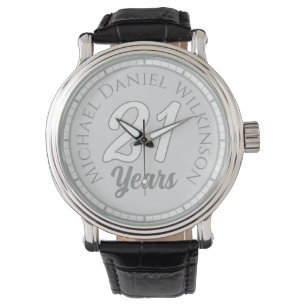 Reloj De Pulsera Cumpleaños 21