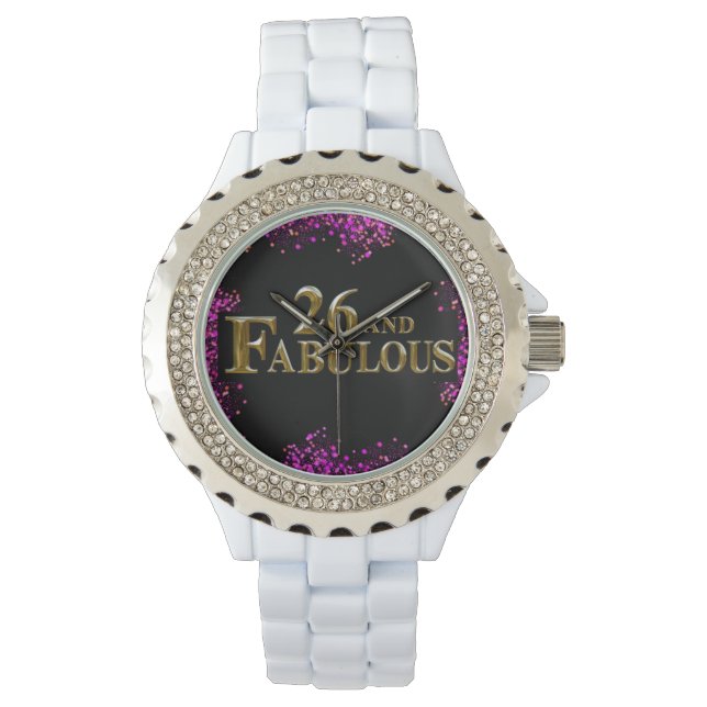 Reloj De Pulsera Cumpleaños 26  (Anverso)