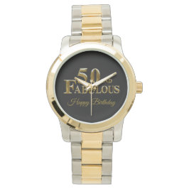 Reloj De Pulsera Cumpleaños 50