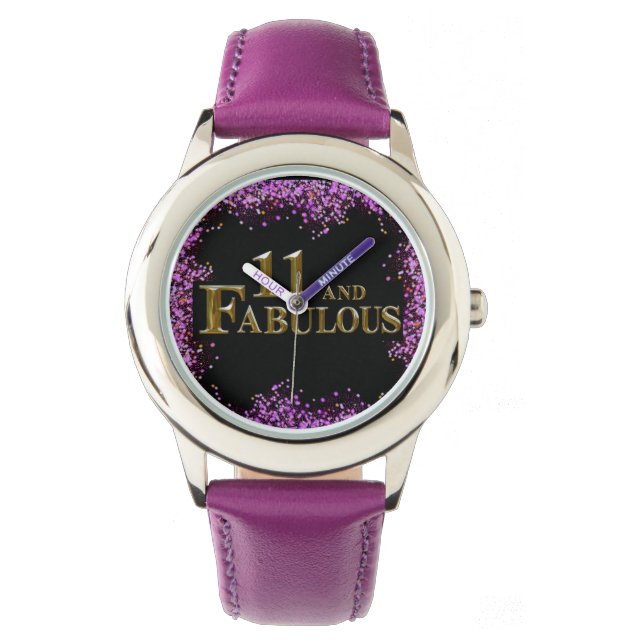 Reloj De Pulsera Cumpleaños número 11 (Anverso)
