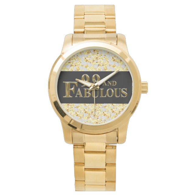 Reloj De Pulsera Cumpleaños número 99 (Anverso)