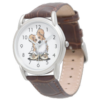 Reloj De Pulsera Curioso control de color de la frontera