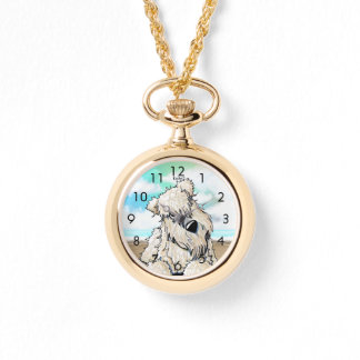 Reloj De Pulsera Curioso Wheaten Terrier Watch