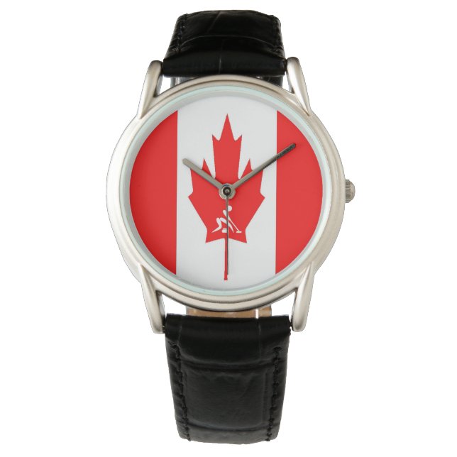 Reloj De Pulsera Curling por equipo de Canadá (Anverso)