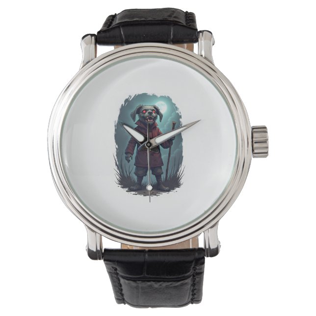 Reloj De Pulsera Cursed Collie Crawl (Anverso)