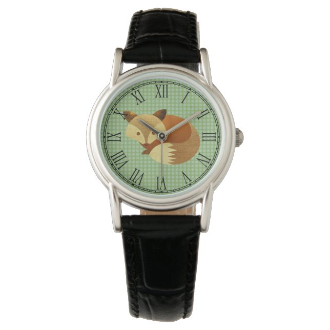 Reloj De Pulsera Curte Autumn Fox (Anverso)
