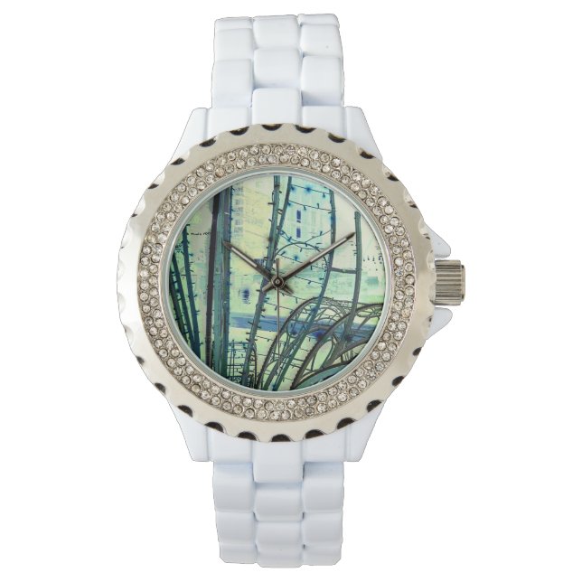 Reloj De Pulsera Curvas en las líneas (Anverso)