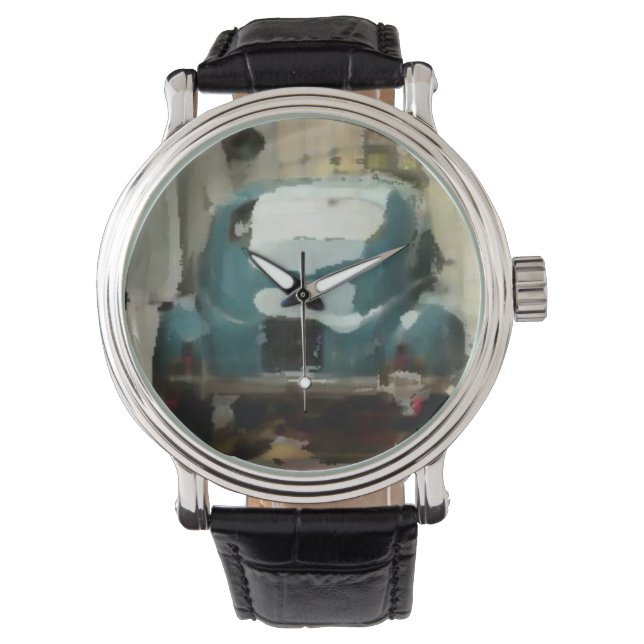 Reloj De Pulsera Custom Classic_blue (Anverso)
