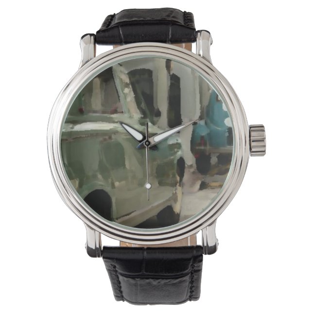 Reloj De Pulsera Custom classic_green (Anverso)