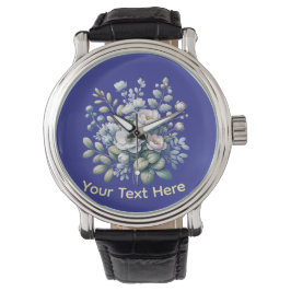 Reloj De Pulsera Custom flower design 
