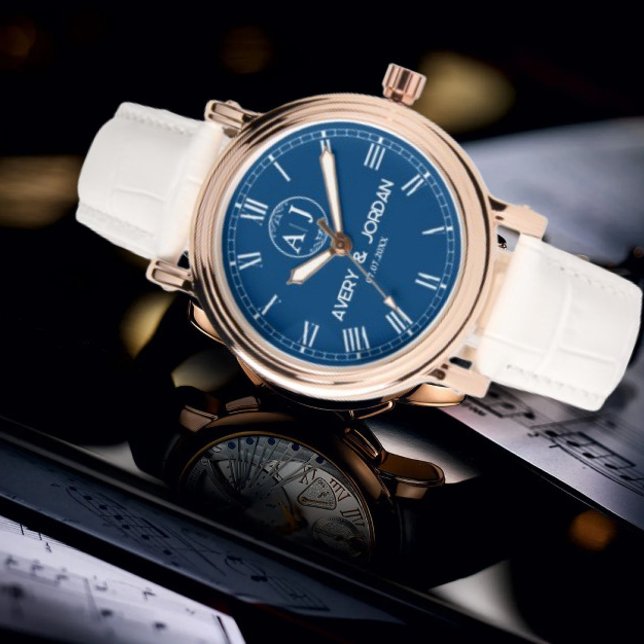 Reloj De Pulsera Custom lover name initial monogram Personalized  (Subido por el creador)