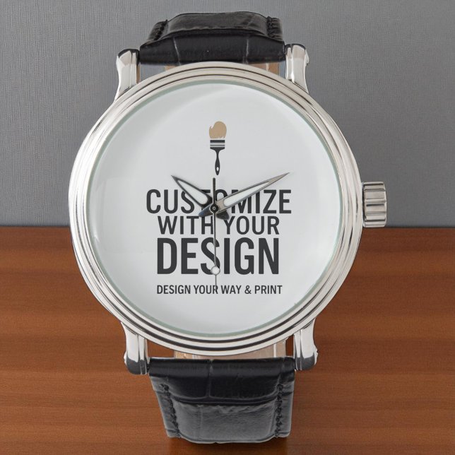 Reloj De Pulsera Custom Minimalist Personalized Company Branded  (Subido por el creador)