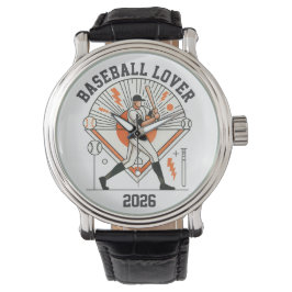 Reloj De Pulsera Custom Personalized Global Baseball 2026