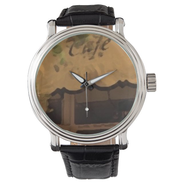 Reloj De Pulsera Custom retro COFFE (Anverso)