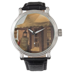 Reloj De Pulsera Custom retro OPEN COFFE