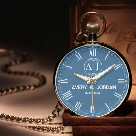 Reloj De Pulsera Customized Monogram Timepiece for Him & Her