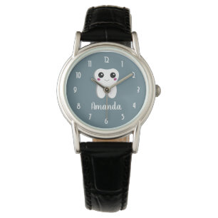 Reloj De Pulsera Cuta dental dental dental sonriente feliz