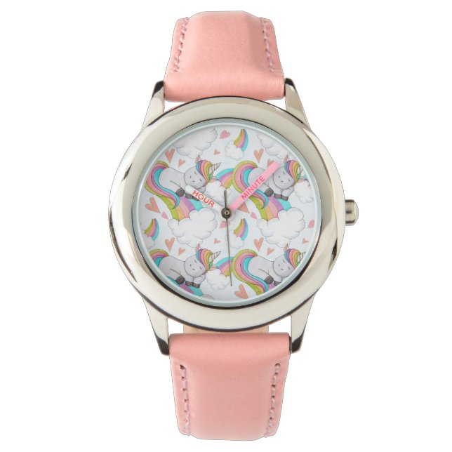 Reloj De Pulsera Cuta unicornio (Anverso)