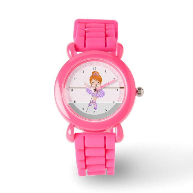 Reloj De Pulsera Cute Ballerina (Anverso)