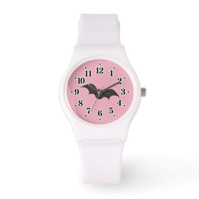Reloj De Pulsera Cute Bat (Anverso)