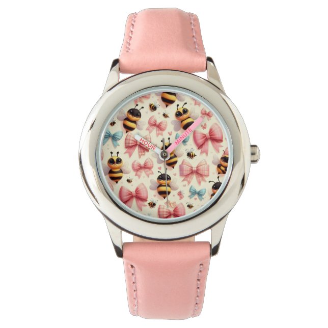 Reloj De Pulsera Cute Bee Children's Watch (Anverso)