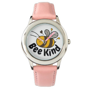 Reloj De Pulsera Cute Bee Kind
