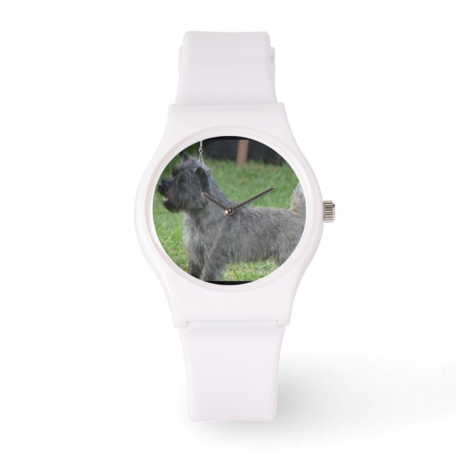 Reloj De Pulsera Cute Cairn Terrier (Anverso)