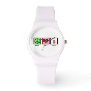 Reloj De Pulsera Cute Cello