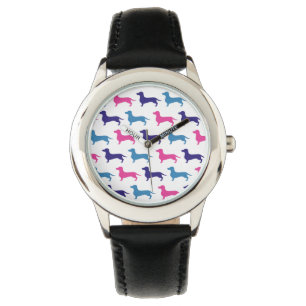 Reloj De Pulsera Cute dachshund weiner perro salchicha