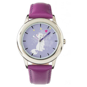 Reloj De Pulsera Cute Día de San Valentín Kitty