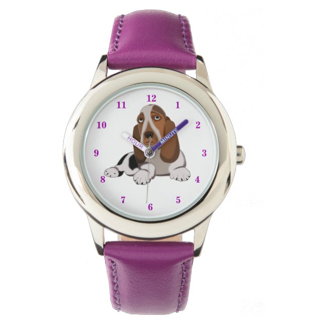 Reloj De Pulsera Cute Dog Watch (Anverso)