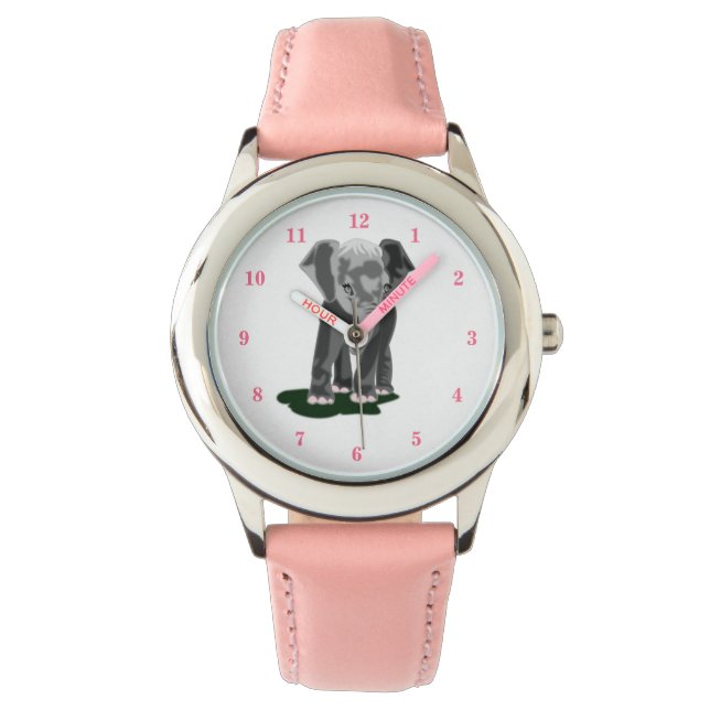 Reloj De Pulsera Cute Elephant Watch (Anverso)