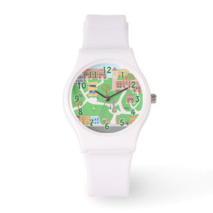Reloj De Pulsera Cute en el campus universitario
