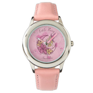 Reloj De Pulsera Cute Fantasía en el nombre personalizado de la lun