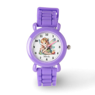 Reloj De Pulsera Cute Fantasy fairy add name