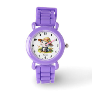 Reloj De Pulsera Cute Farm Panda agregar nombres chicas Watch