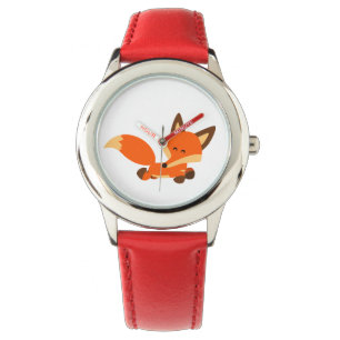 Reloj De Pulsera Cute Fleet Personalizado Fox Watch