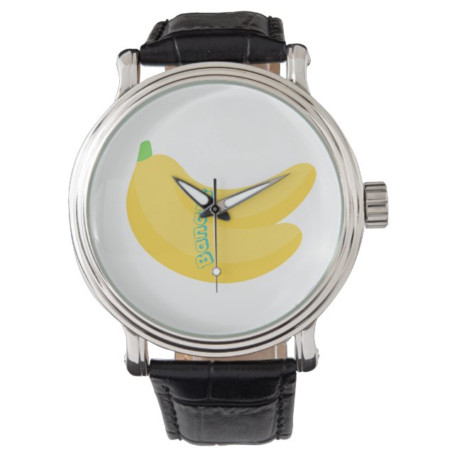 Reloj De Pulsera Cute Fruit Art / Tropical Food Aesthetic (Anverso)
