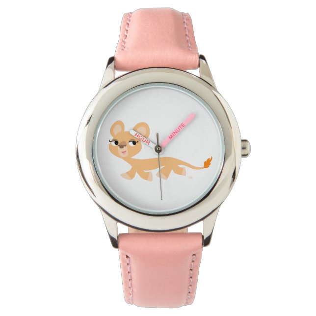 Reloj De Pulsera Cute Guay Personalizado Lioness Watch (Anverso)