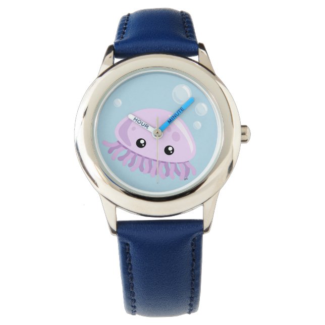 Reloj De Pulsera Cute Jellyfish Watch (Anverso)