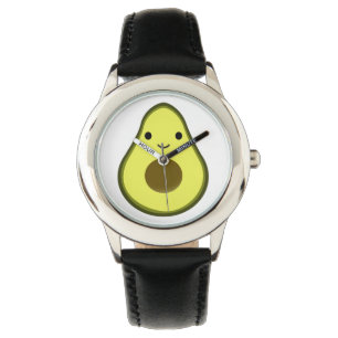 Reloj De Pulsera Cute Kawaii Aguacate