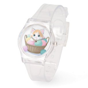 Reloj De Pulsera Cute kawaii gato eWatch