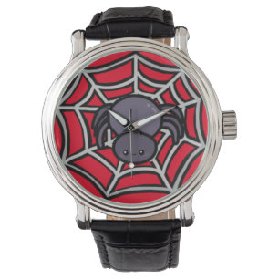 Reloj De Pulsera Cute Kawaii Spider Web