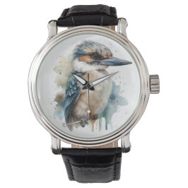 Reloj De Pulsera Cute Kookaburra en una sucursal