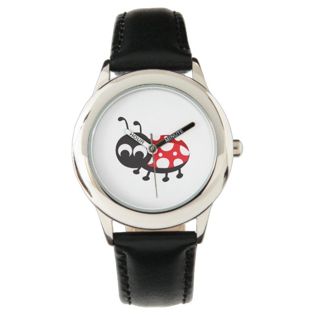 Reloj De Pulsera Cute Ladybug (Anverso)