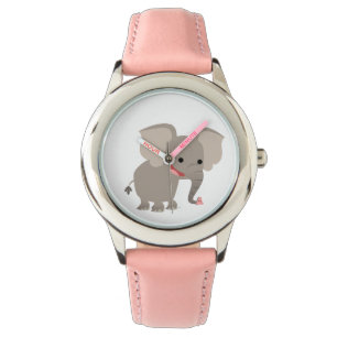 Reloj De Pulsera Cute Laughing Personalizado Elephant Watch