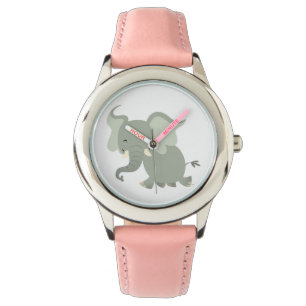 Reloj De Pulsera Cute Merry Personalizado Elephant Watch